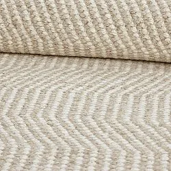 Wool rug - Larkana (beige/white)