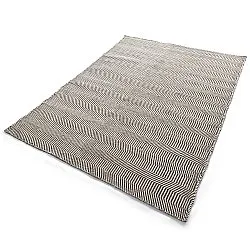 Wool rug - Larkana (brown/white)
