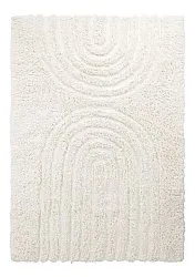 Shaggy rugs - Lindos Natural Cotton Shaggy (white)