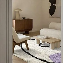 Shaggy rugs - Naousa Natural Cotton Shaggy (multi)