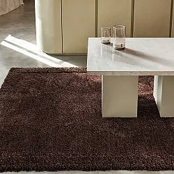 Shaggy rugs - Molyvos Natural Cotton Shaggy (brown)