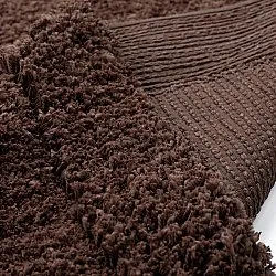 Shaggy rugs - Molyvos Natural Cotton Shaggy (brown)