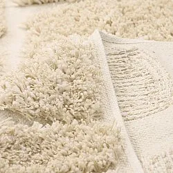 Shaggy rugs - Otranto Natural Cotton Shaggy (off-white)