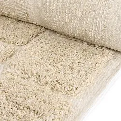 Shaggy rugs - Otranto Natural Cotton Shaggy (off-white)