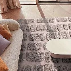 Shaggy rugs - Otranto Natural Cotton Shaggy (taupe)
