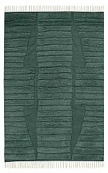 Shaggy rugs - Rani Natural Cotton Shaggy (green)