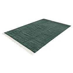 Shaggy rugs - Rani Natural Cotton Shaggy (green)