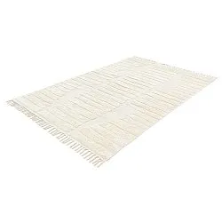 Shaggy rugs - Rani Natural Cotton Shaggy (off-white)
