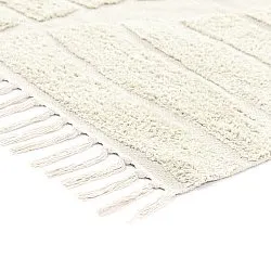Shaggy rugs - Rani Natural Cotton Shaggy (off-white)