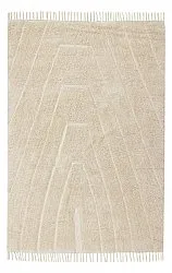 Shaggy rugs - Sivia Natural Cotton Shaggy (beige)