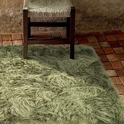 Shaggy rugs - Sohar (green)
