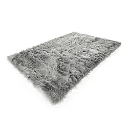 Shaggy rugs - Sohar (light grey)