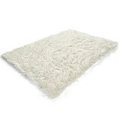 Shaggy rugs - Sohar (white)