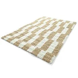 Shaggy rugs - Tamri (beige/white)