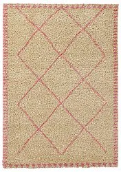 Shaggy rugs - Tiznit (beige/pink)