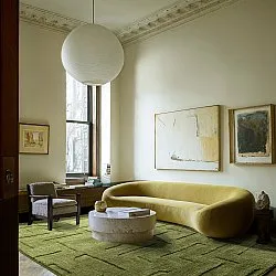Shaggy rugs - Tripoli (moss green)