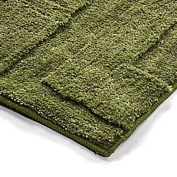 Shaggy rugs - Tripoli (moss green)