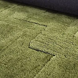 Shaggy rugs - Tripoli (moss green)