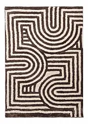 Shaggy rugs - Volos (cream/brown)