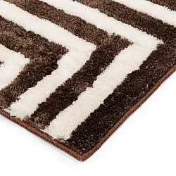 Shaggy rugs - Volos (cream/brown)