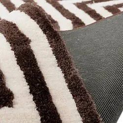 Shaggy rugs - Volos (cream/brown)