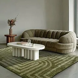 Shaggy rugs - Volos (green)