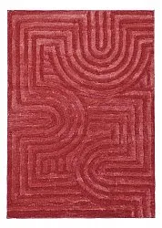 Shaggy rugs - Volos (red/pink)