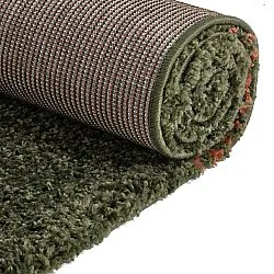 Shaggy rugs - Zagora (green/orange)