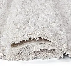 Shaggy rugs - Combarro Solid Cotton Shaggy (cream)