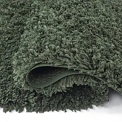 Shaggy rugs - Combarro Solid Cotton Shaggy (green)