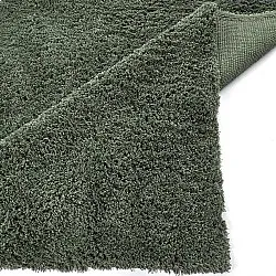 Shaggy rugs - Combarro Solid Cotton Shaggy (green)