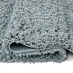 Shaggy rugs - Combarro Solid Cotton Shaggy (light blue)
