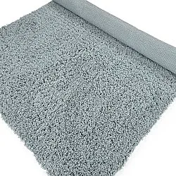 Shaggy rugs - Combarro Solid Cotton Shaggy (light blue)