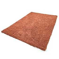 Shaggy rugs - Combarro Solid Cotton Shaggy (light orange)