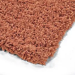 Shaggy rugs - Combarro Solid Cotton Shaggy (light orange)