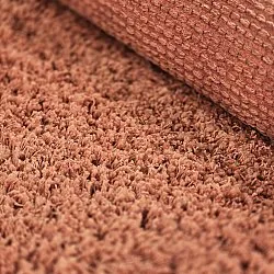 Shaggy rugs - Combarro Solid Cotton Shaggy (light orange)