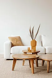 Coffee table - Vintage - 65 cm round (nature)