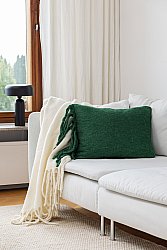 Cushion cover in wool mix - Samantha (green)