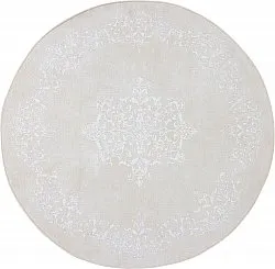Round rug - Santi (light pink/white)