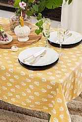 Cotton tablecloth Sari (yellow)