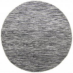 Round rug - Savona (black)