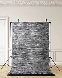 Wool rug - Savona (black)