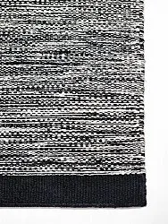 Wool rug - Savona (black)
