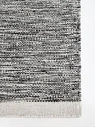 Wool rug - Savona (black/white)