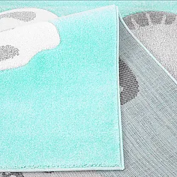 Childrens rugs - Bueno Bunny (turquoise)