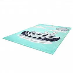 Childrens rugs - Bueno Bunny (turquoise)