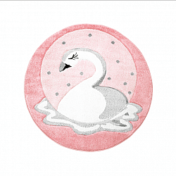 Childrens rugs - Bueno Swan (pink)