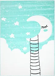 Childrens rugs - Bueno Moon (turquoise)