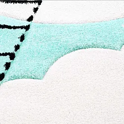 Childrens rugs - Bueno Moon (turquoise)