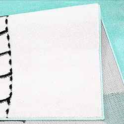 Childrens rugs - Bueno Moon (turquoise)